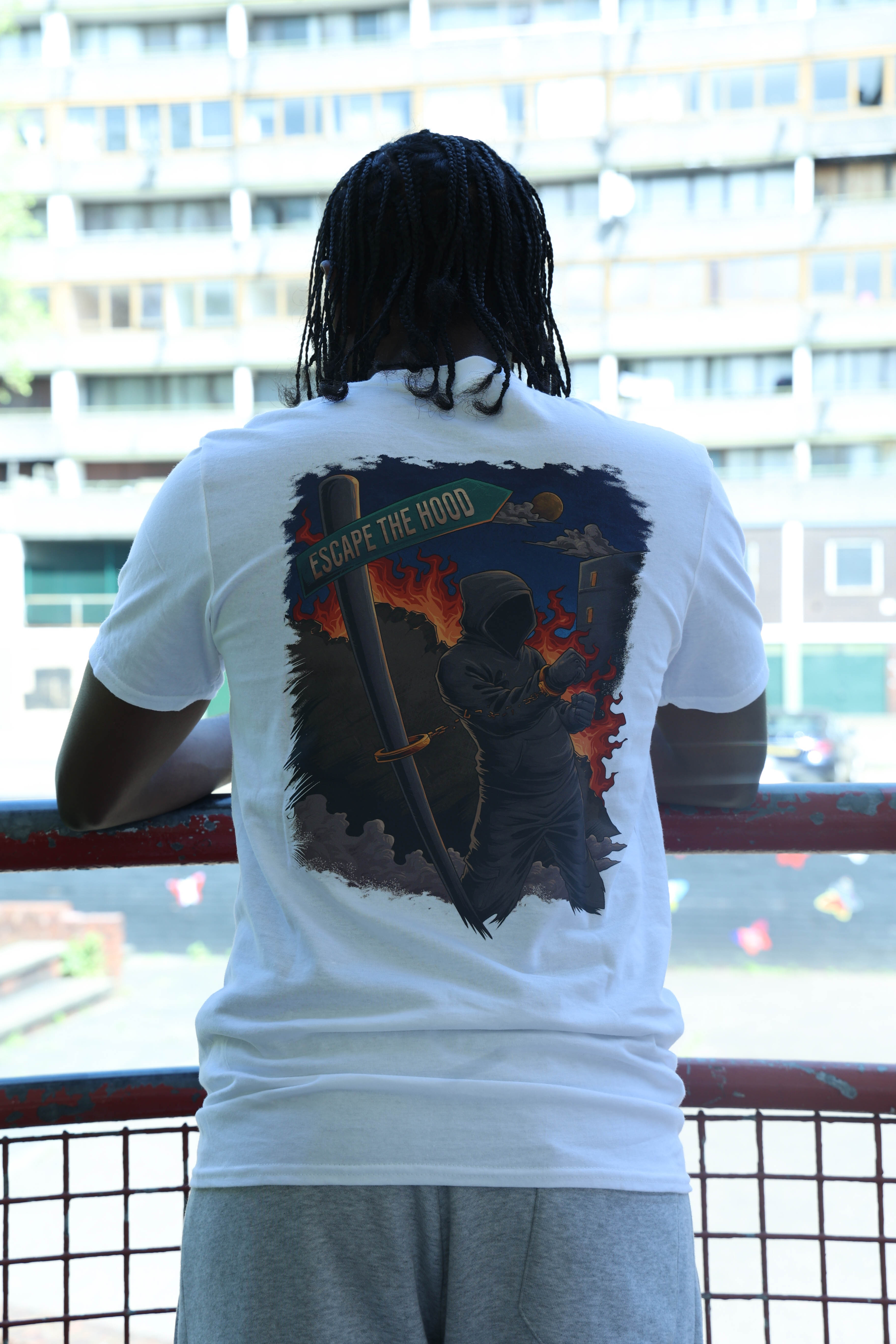 White "Rise From Ashes" T-Shirt