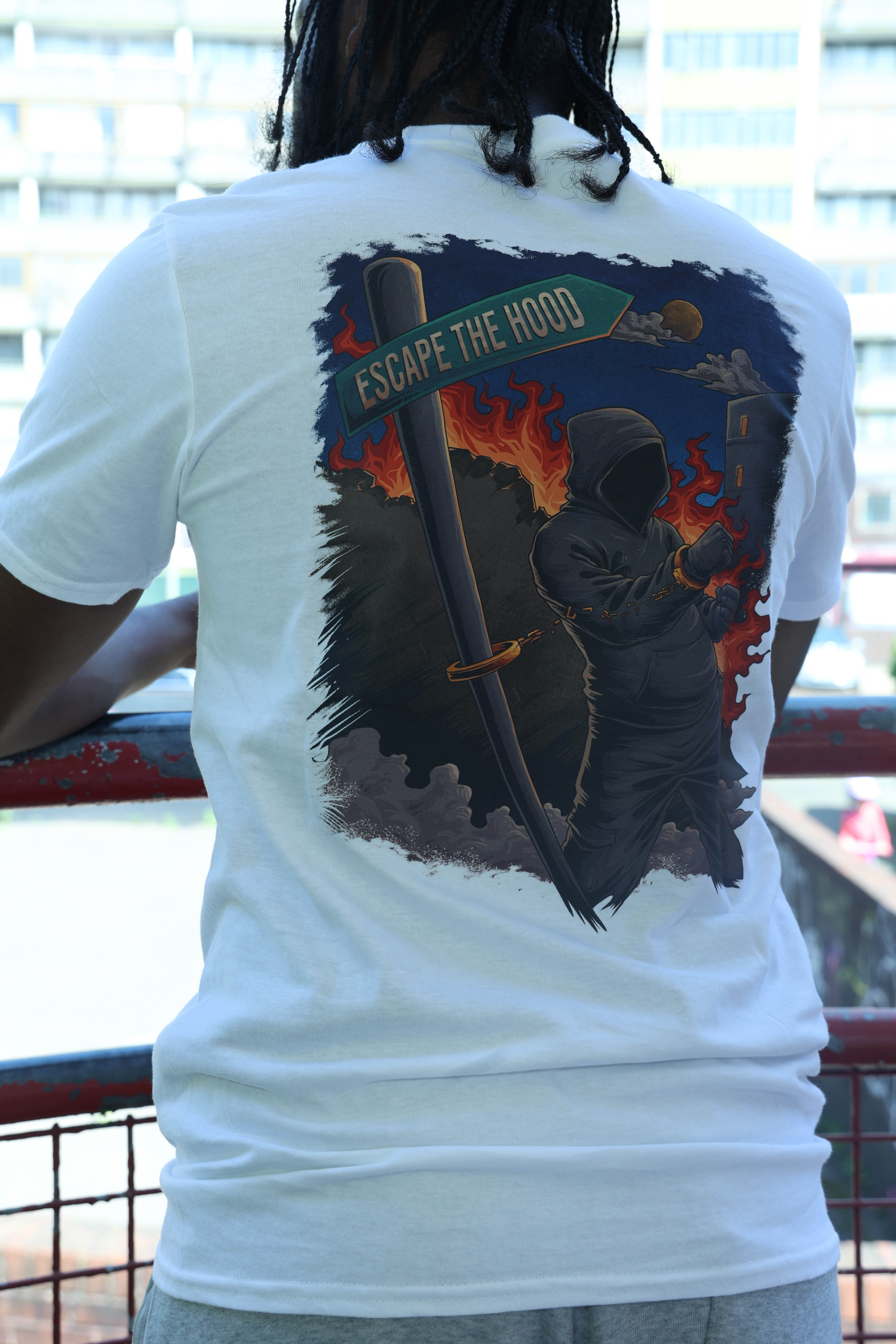 White "Rise From Ashes" T-Shirt