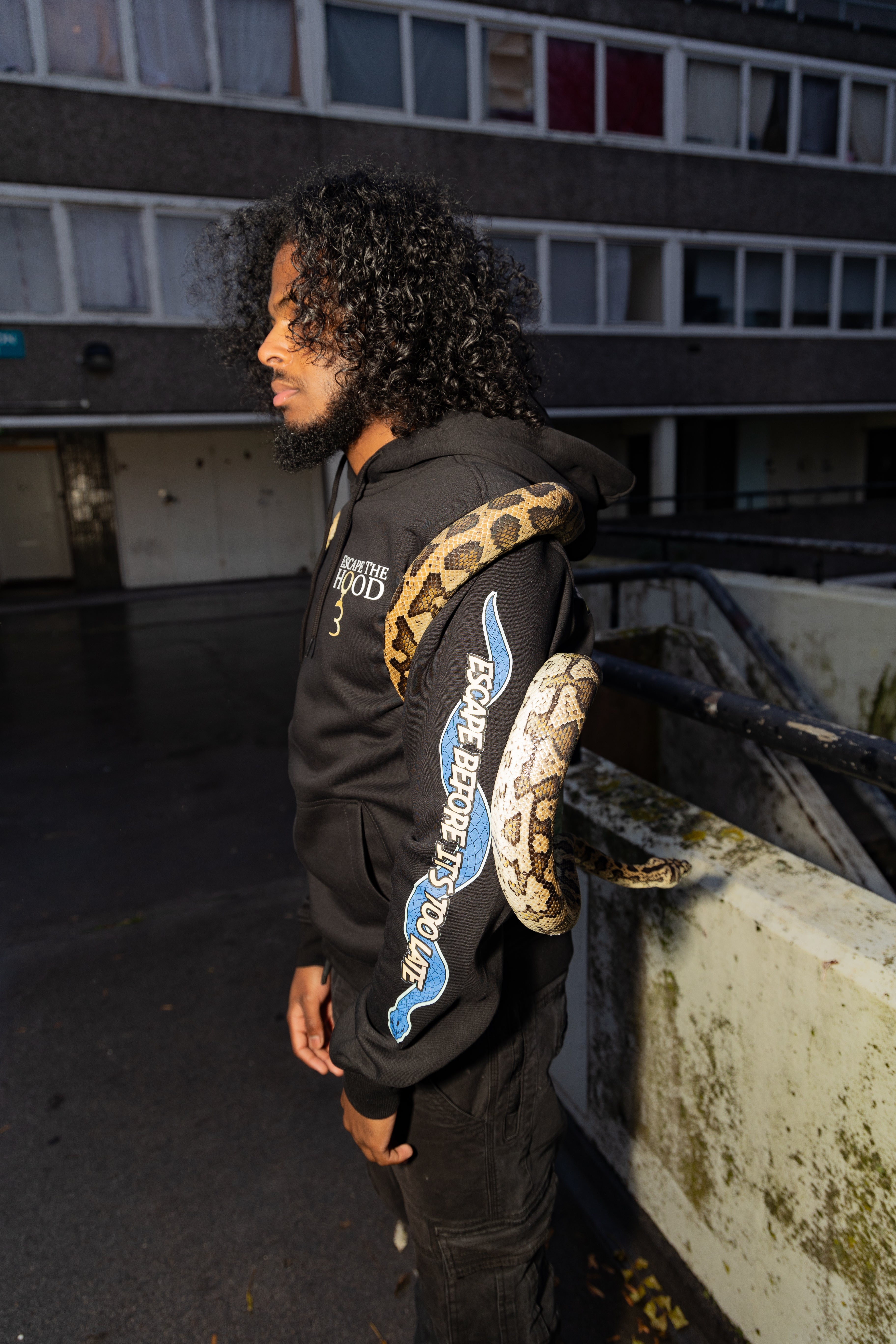 Concrete Jungle: Serpent Survival Hoodie