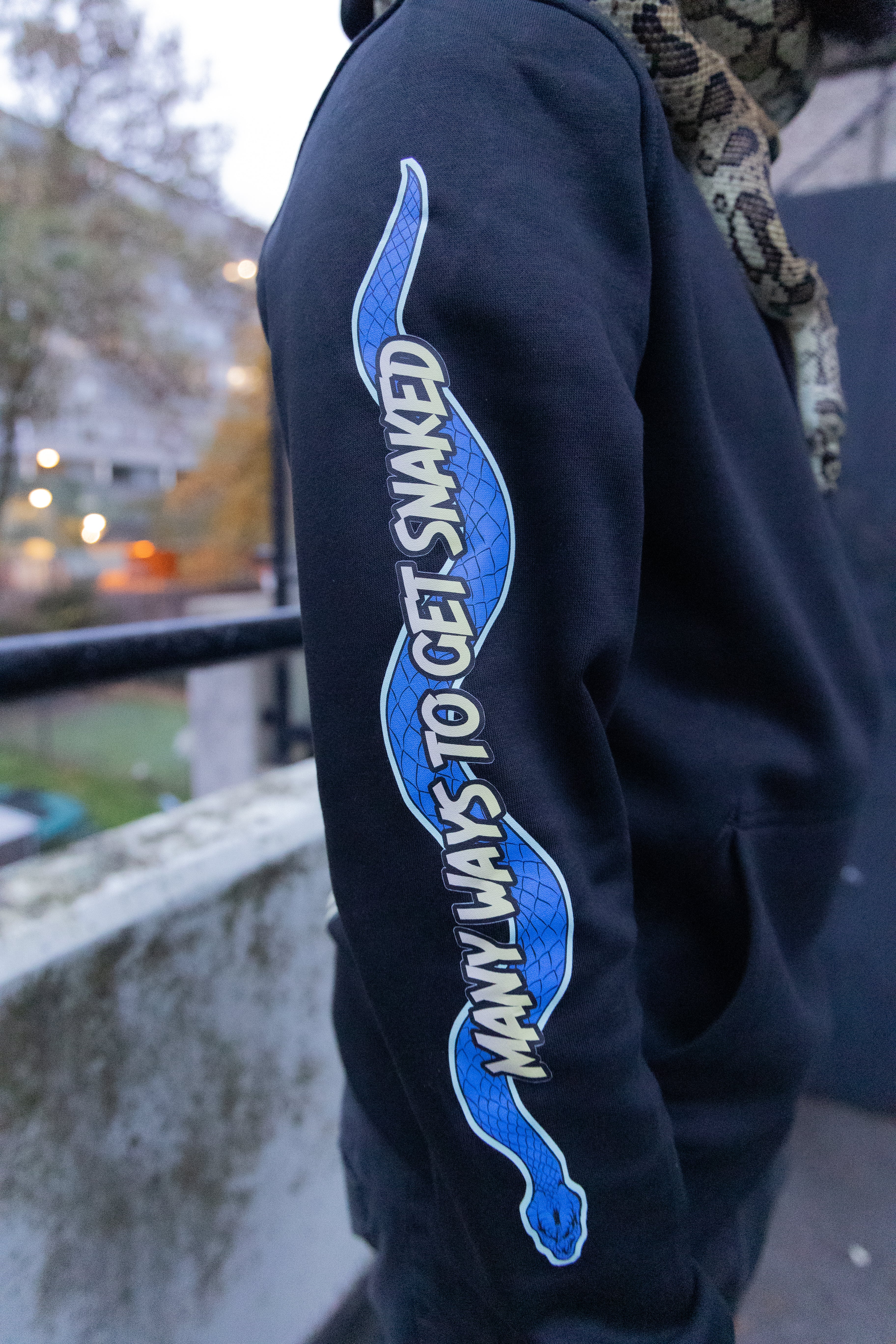 Concrete Jungle: Serpent Survival Hoodie