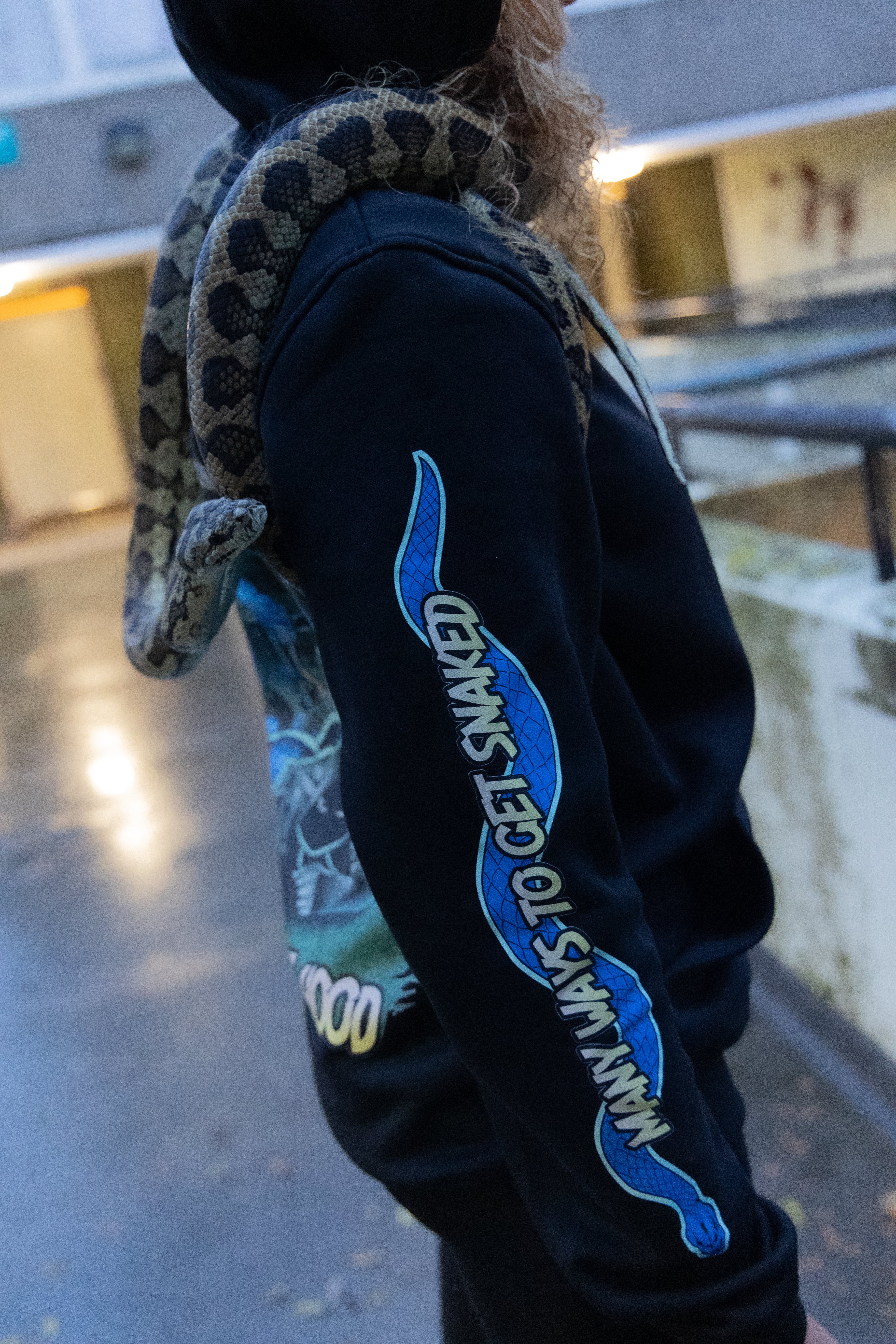 Concrete Jungle: Serpent Survival Hoodie