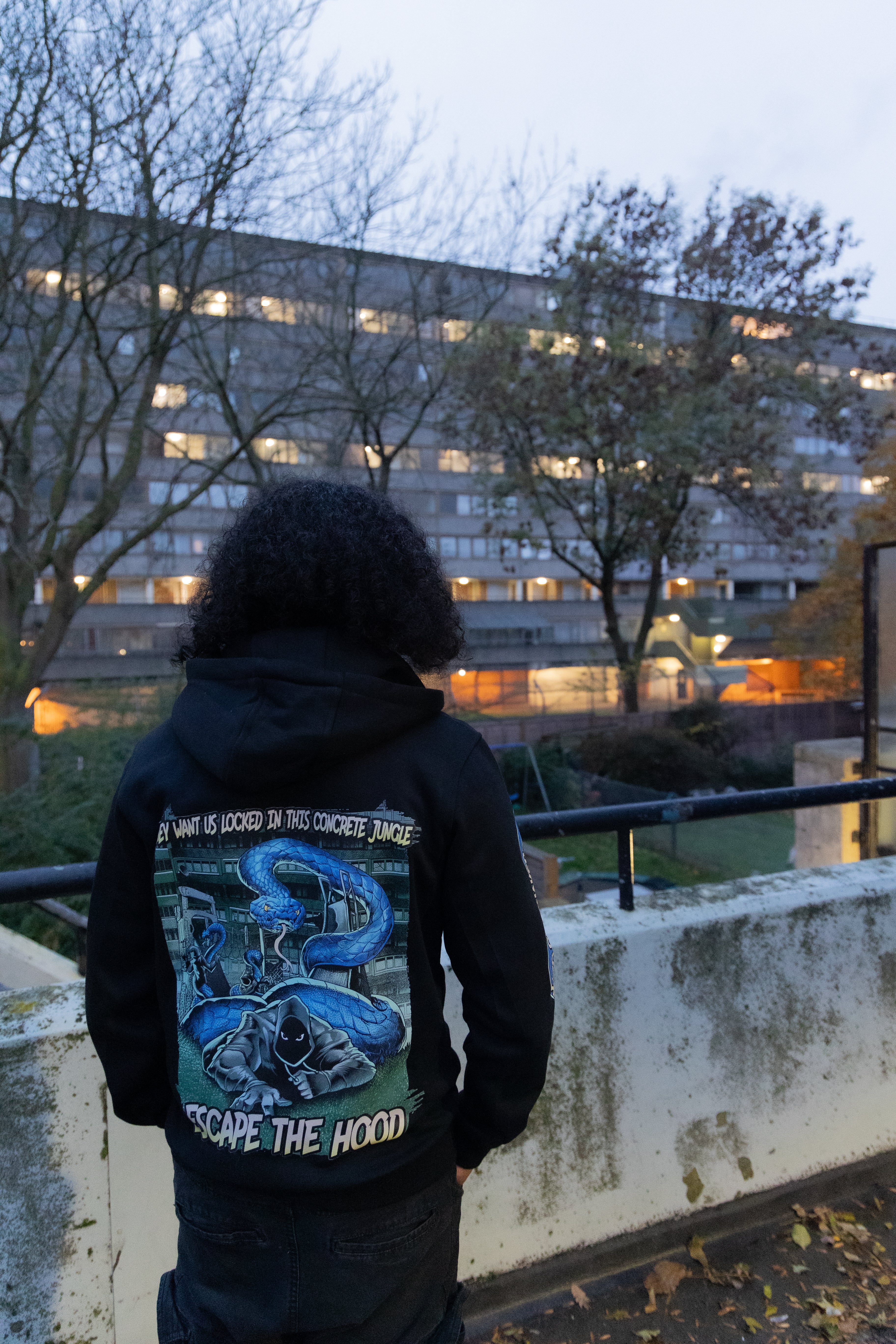 Concrete Jungle: Serpent Survival Hoodie