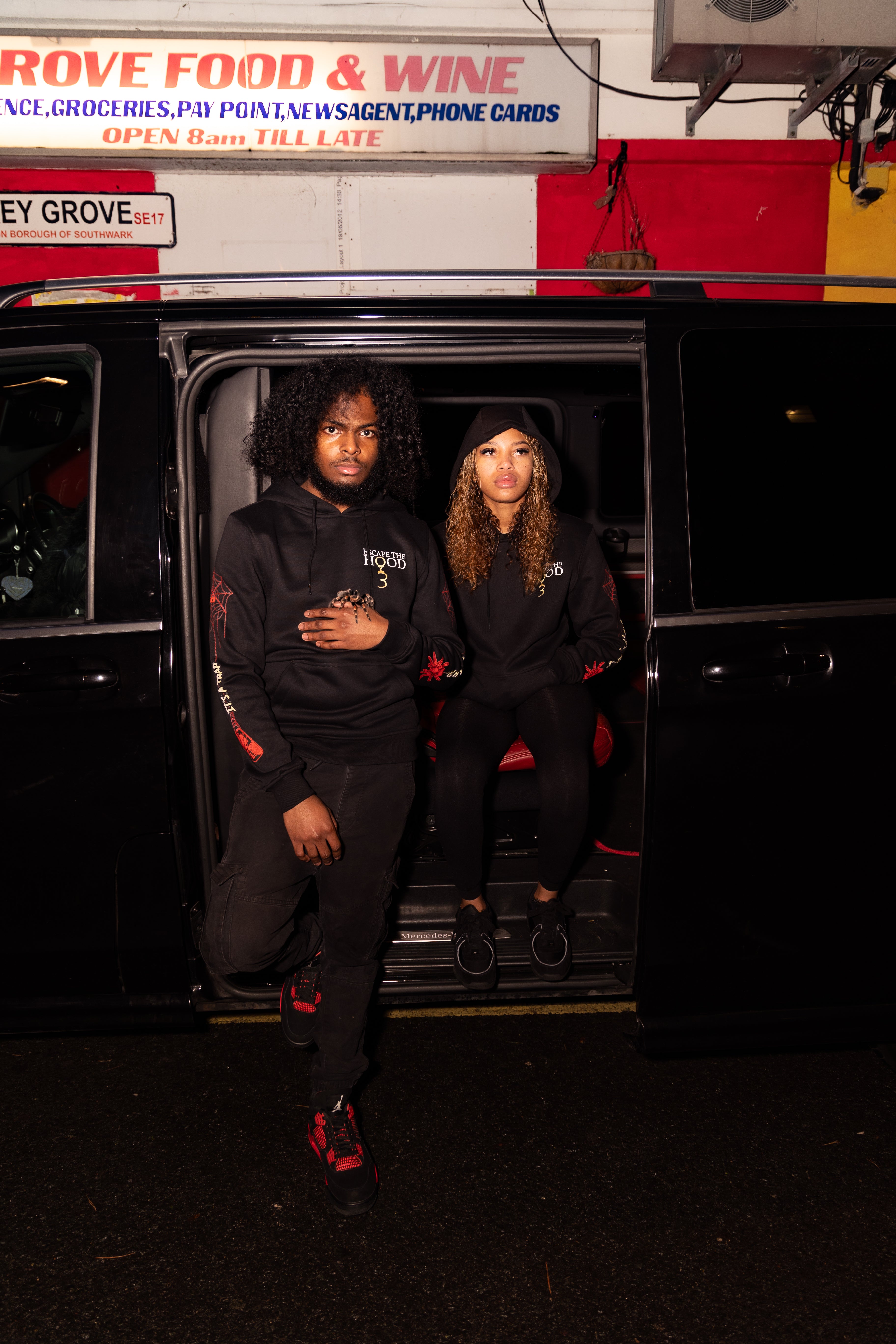 Concrete Jungle: Tarantula’s Trap Hoodie