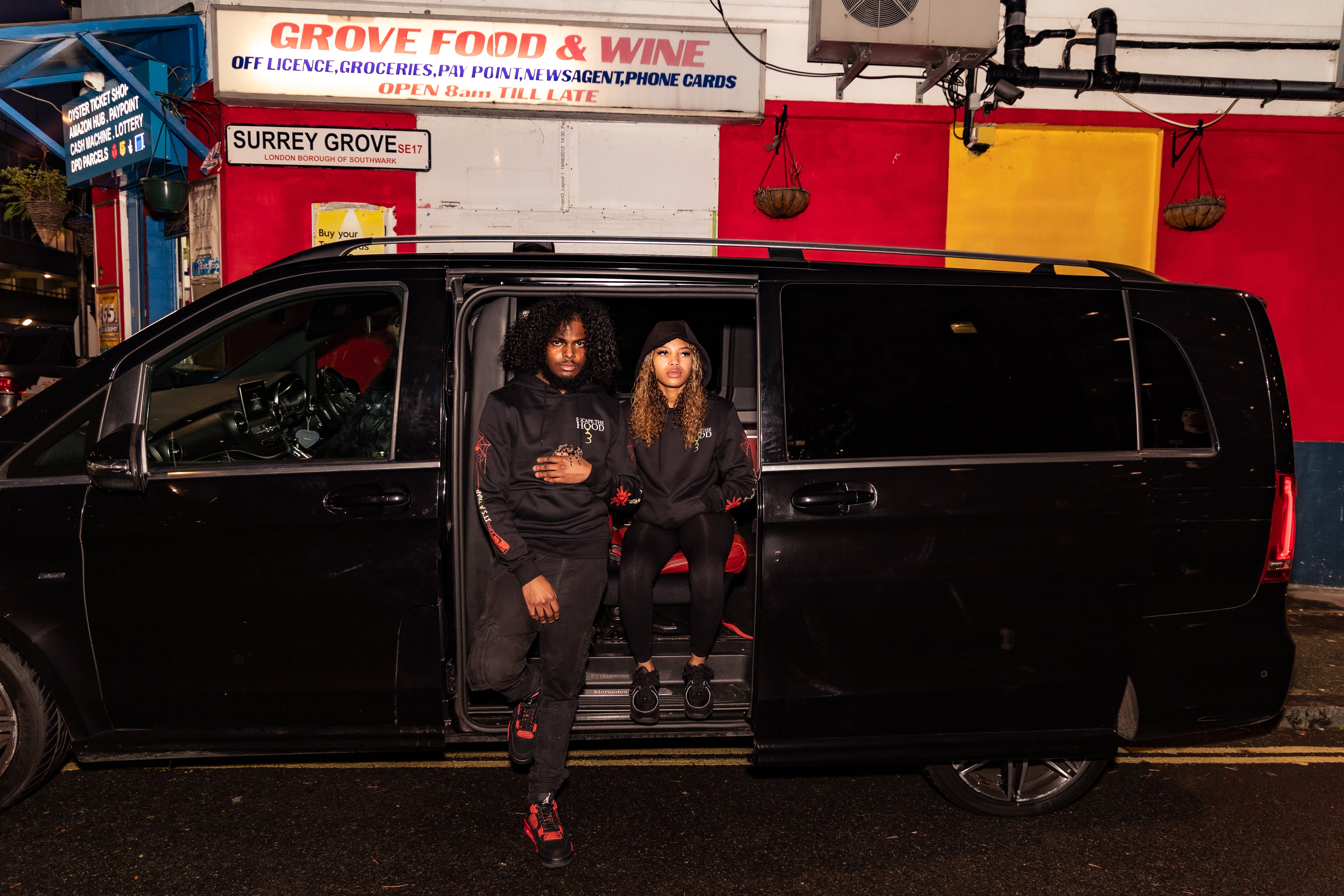 Concrete Jungle: Tarantula’s Trap Hoodie