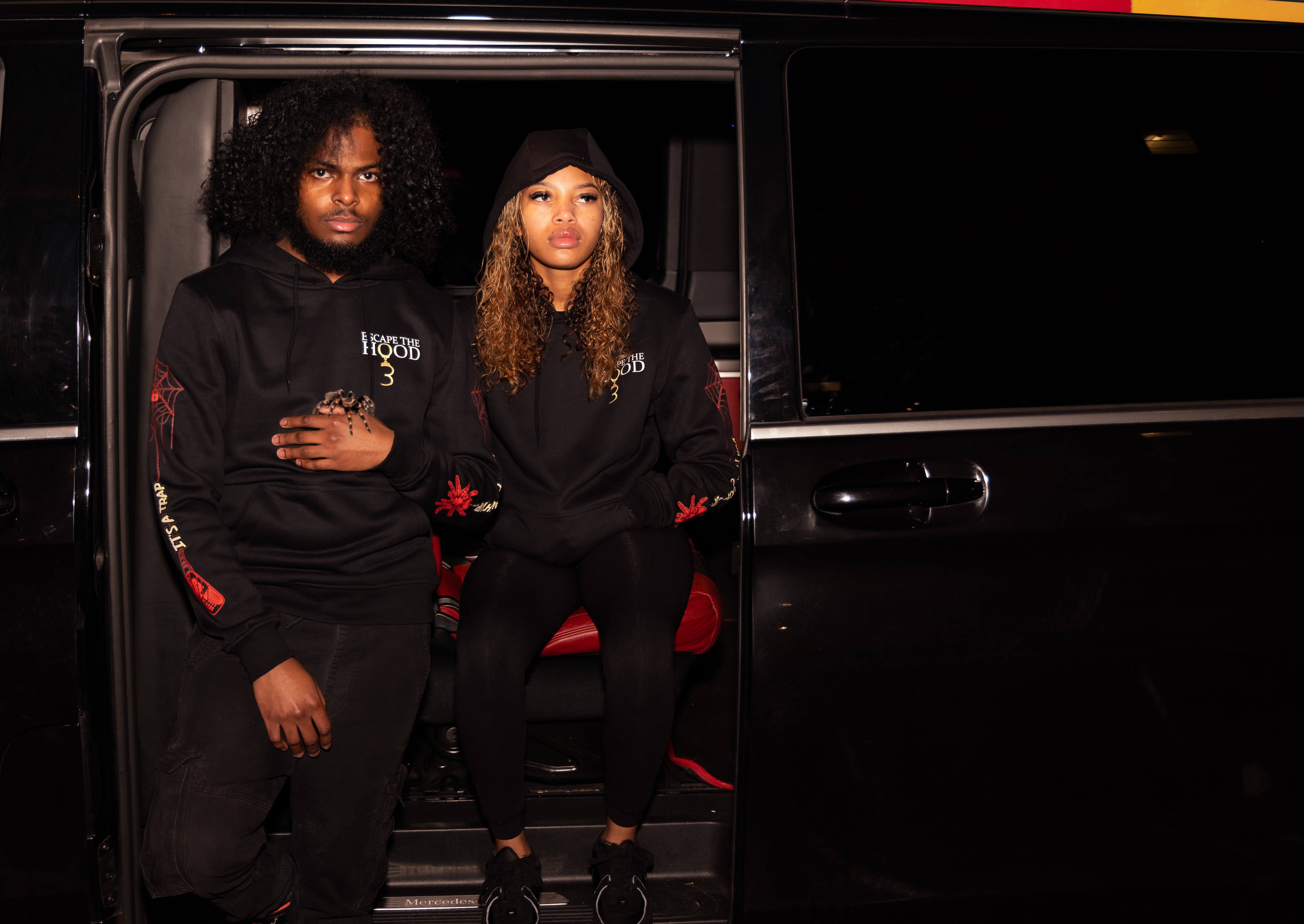 Concrete Jungle: Tarantula’s Trap Hoodie