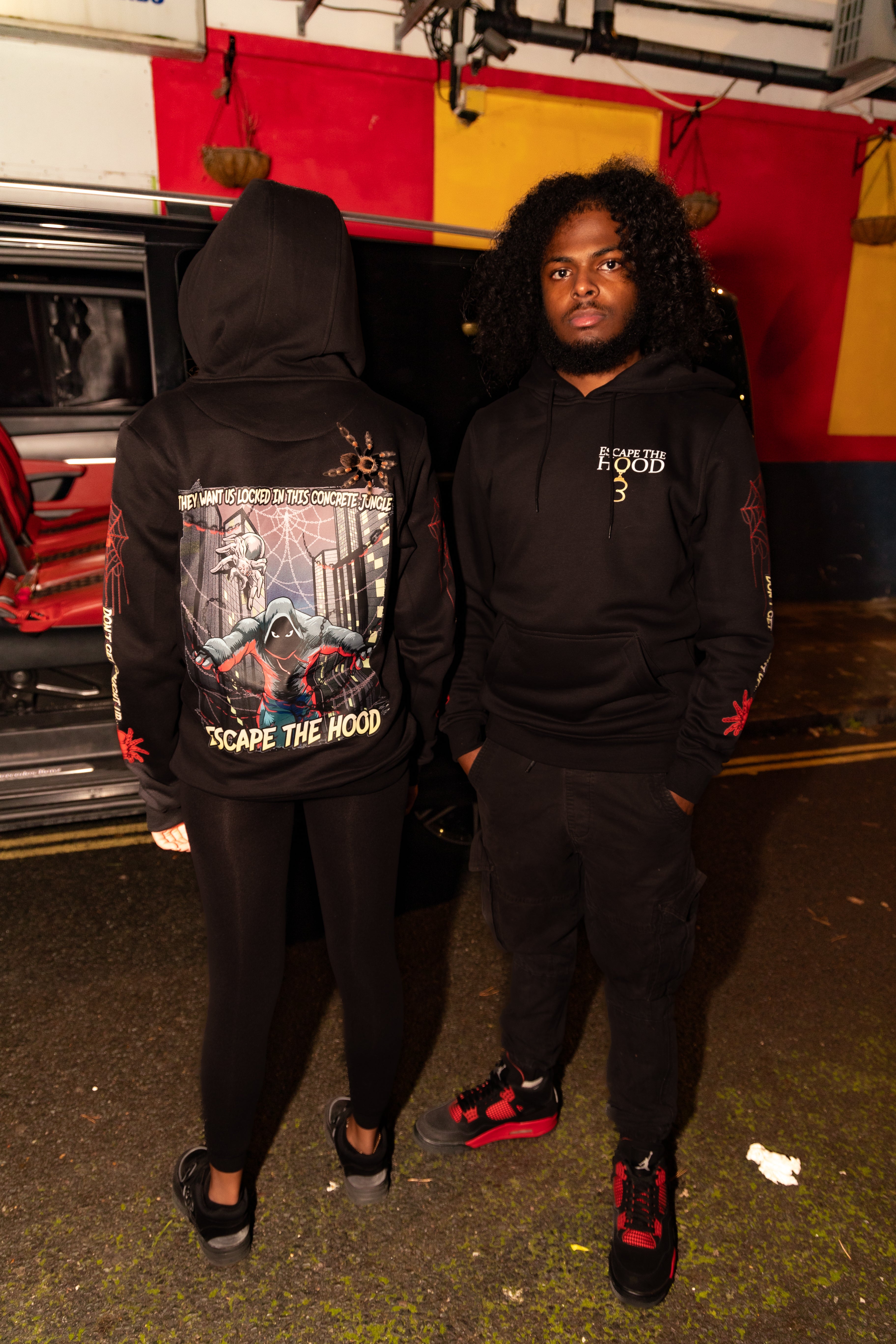 Concrete Jungle: Tarantula’s Trap Hoodie