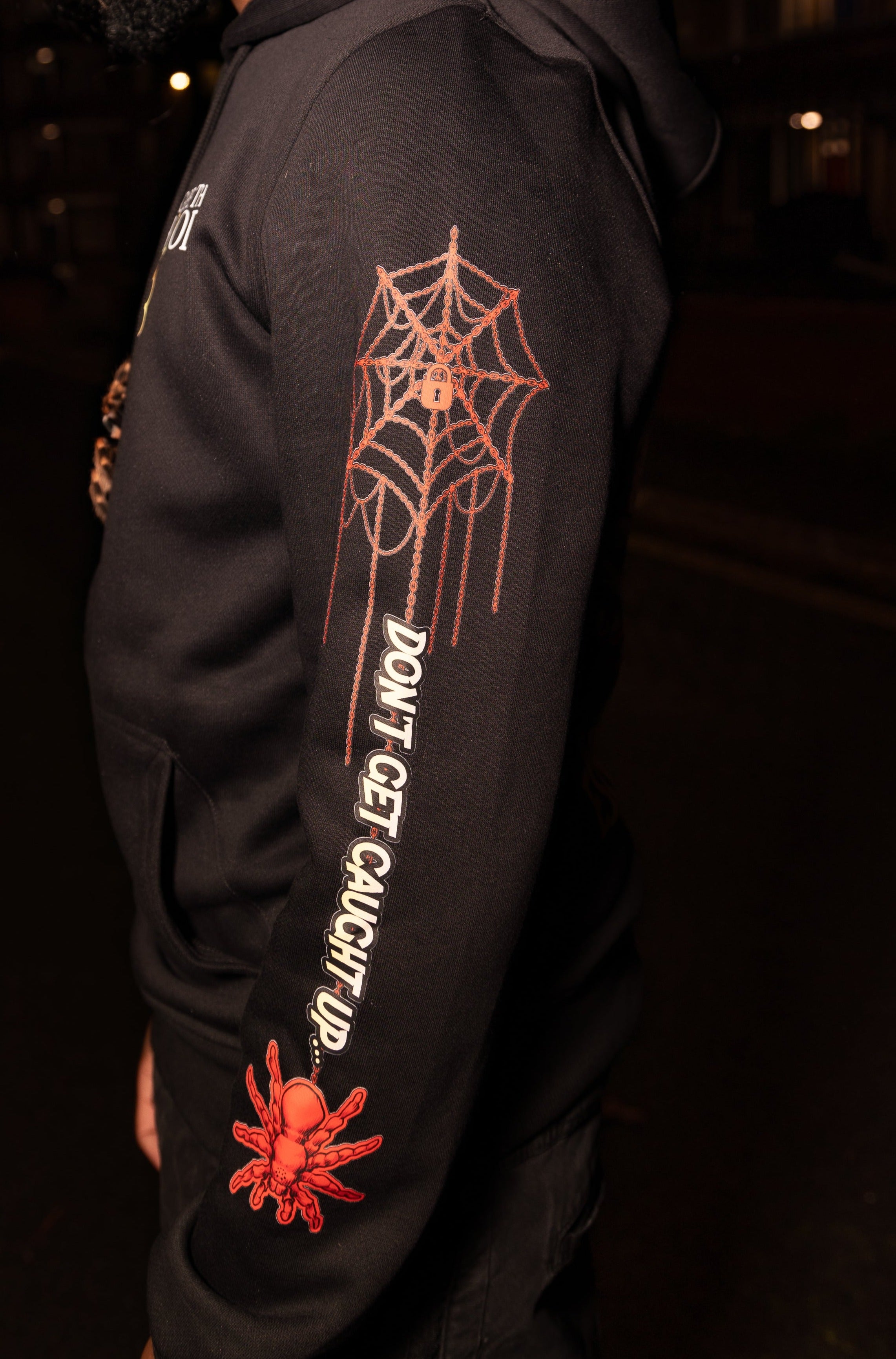 Concrete Jungle: Tarantula’s Trap Hoodie
