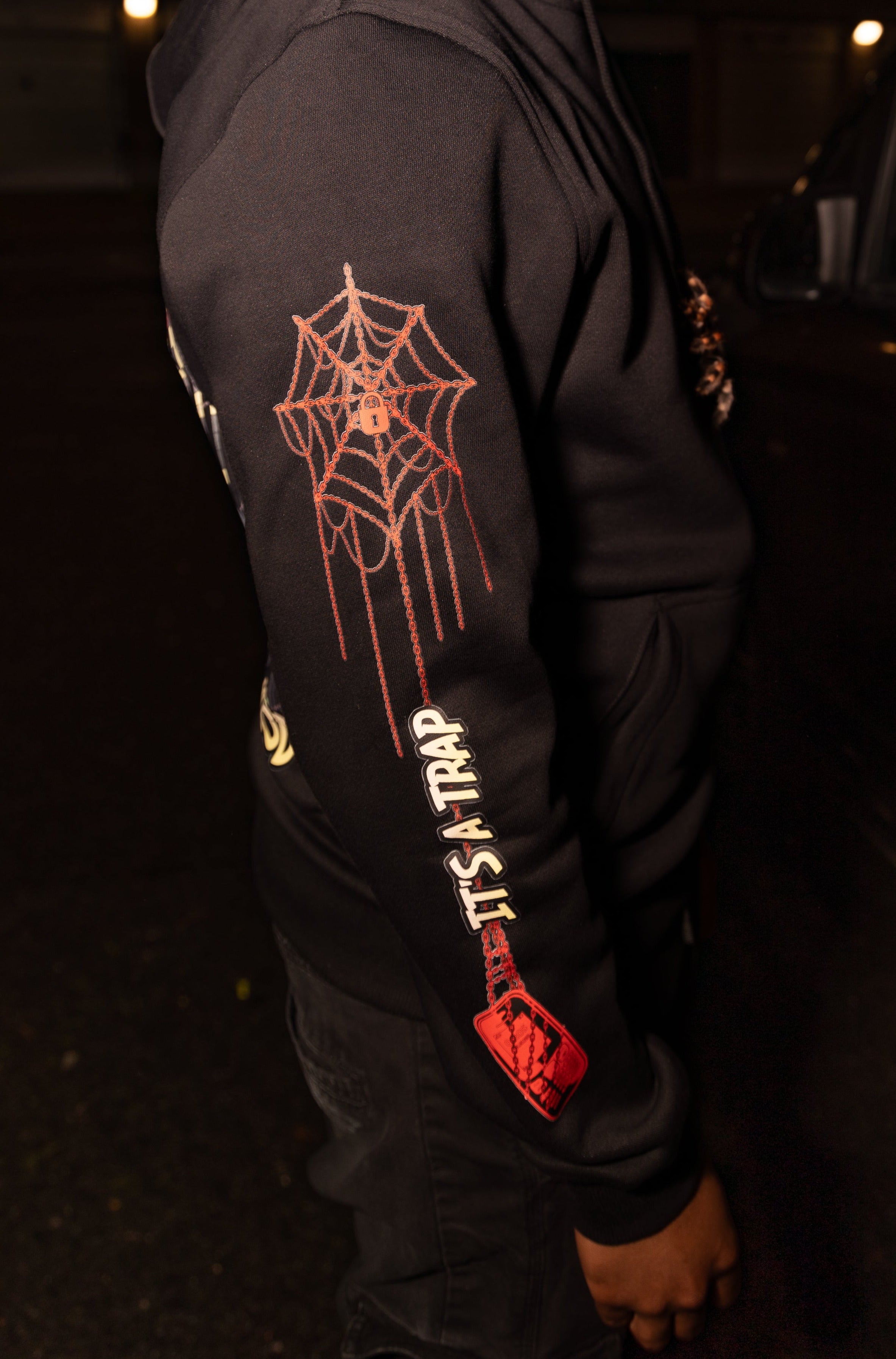Concrete Jungle: Tarantula’s Trap Hoodie