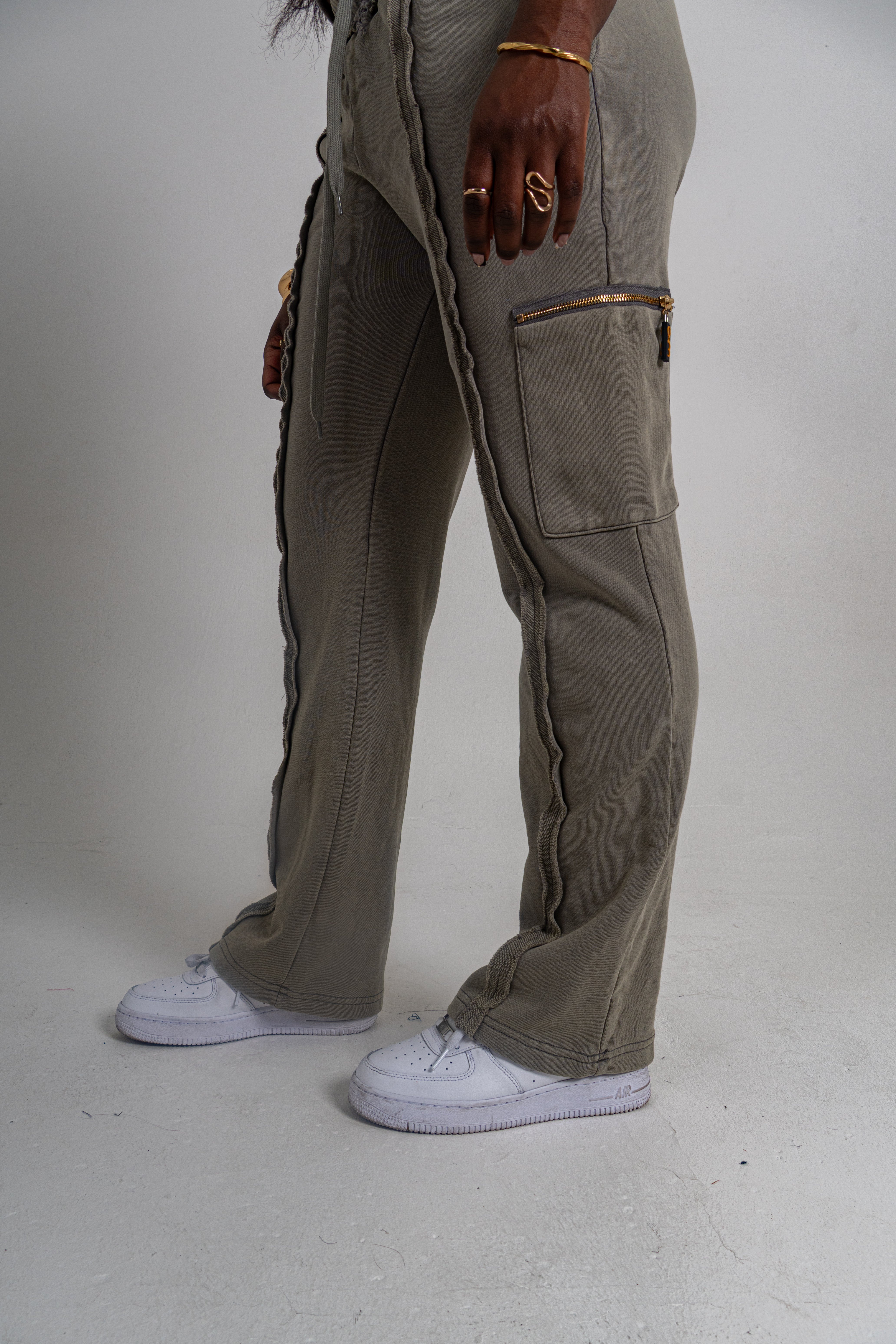 Cropped Sage Stone Breakthrough Tracksuit