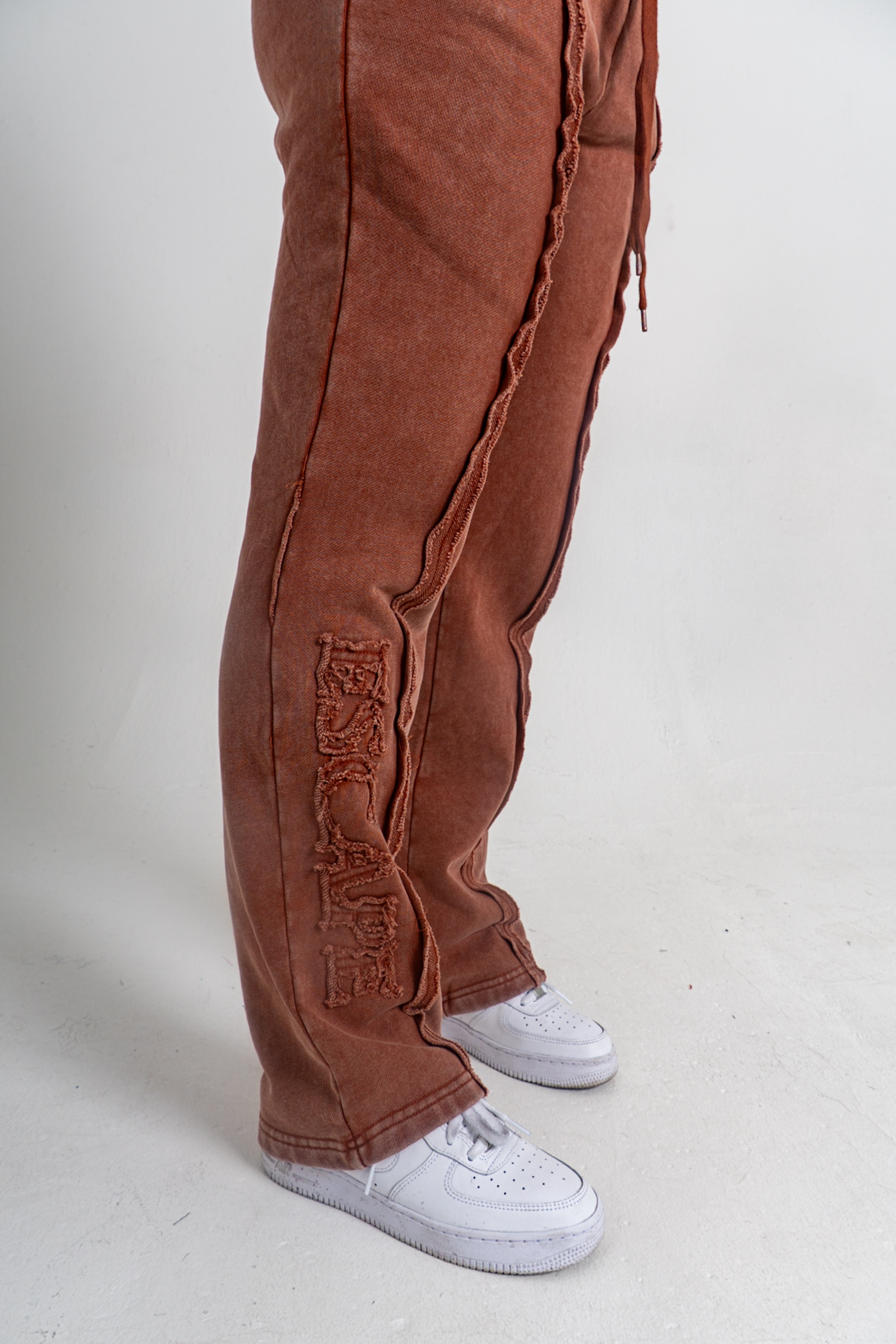 Cropped Burnt Rust Breakthrough Tracksuit