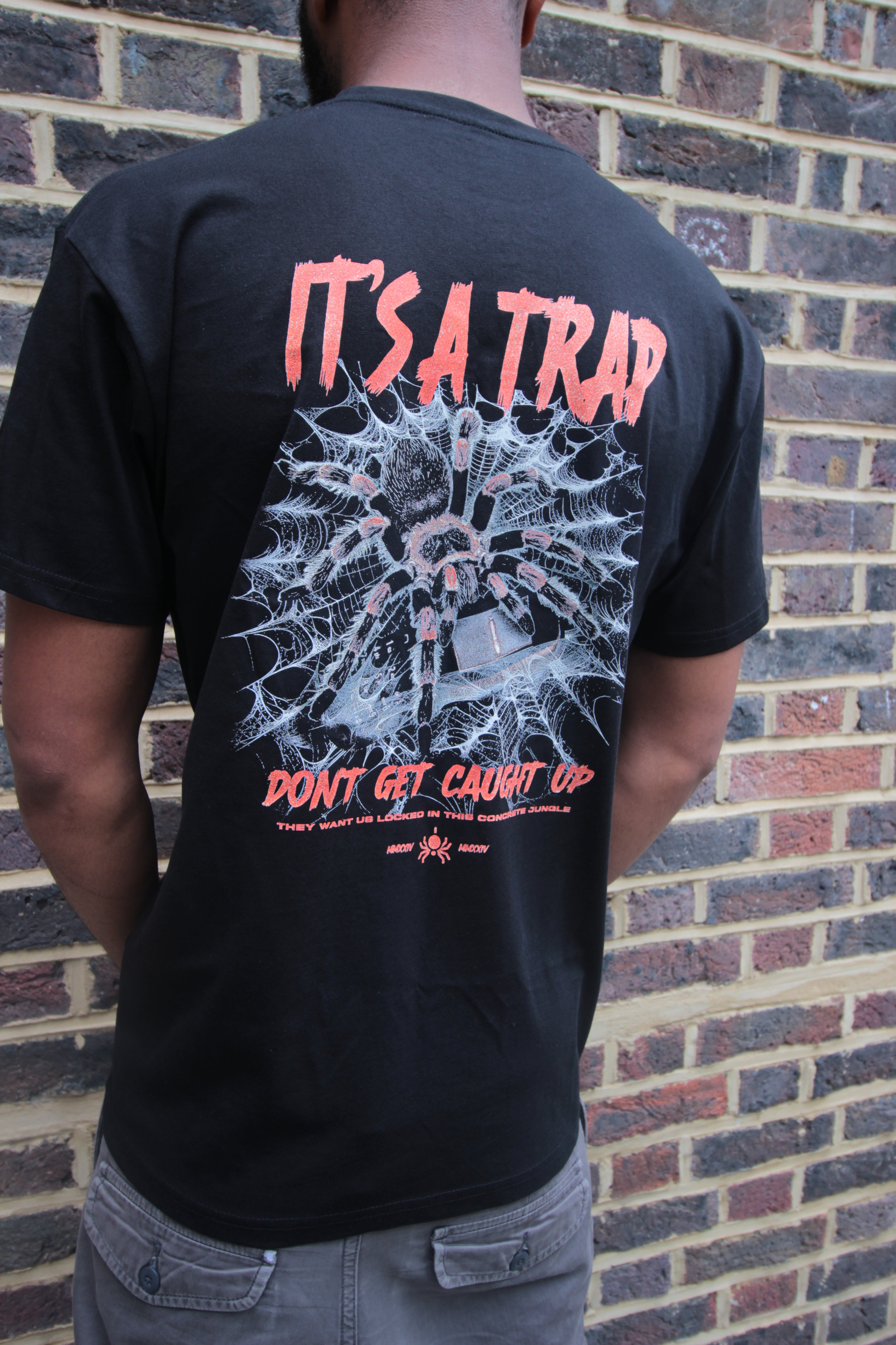Concrete Jungle: Tarantula's Trap Black/Red T Shirt