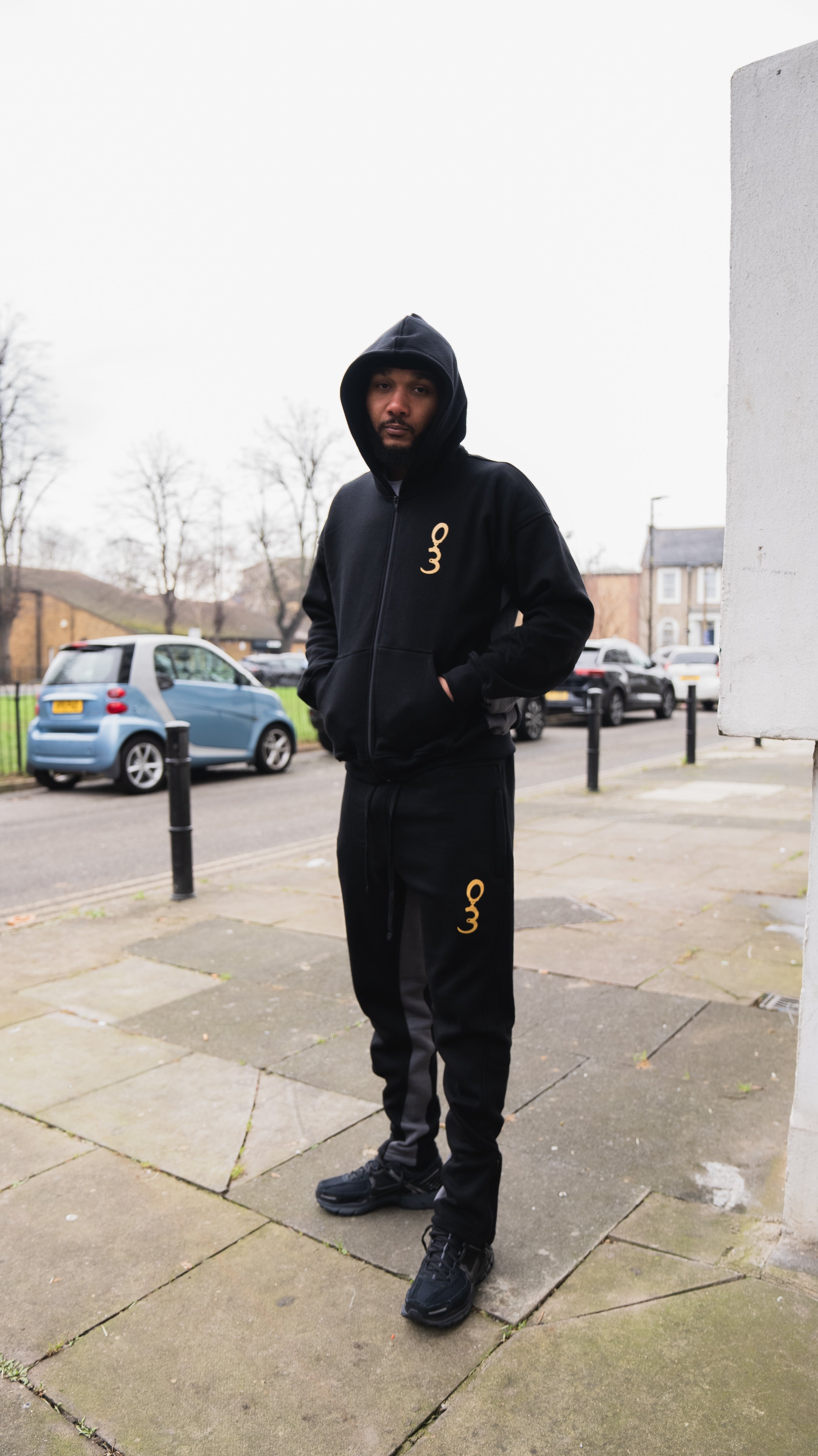 Black Flared 'More To Life' Tracksuit