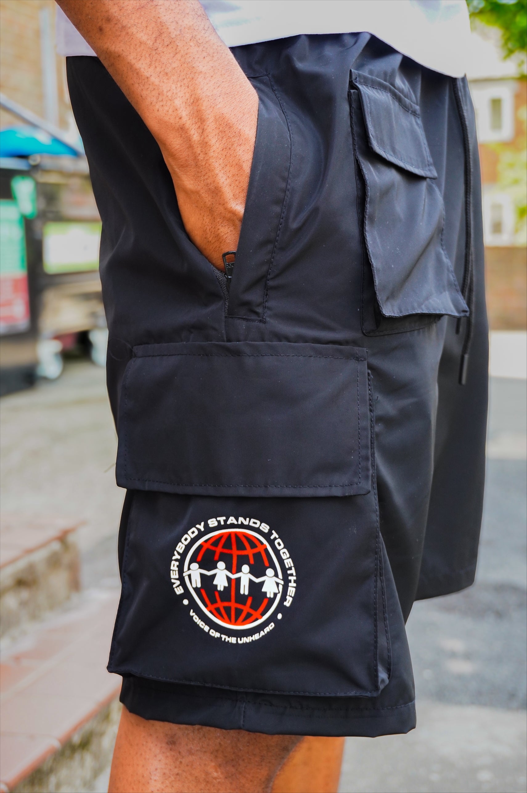 ETH X EST: Nylon Cargo Short Set