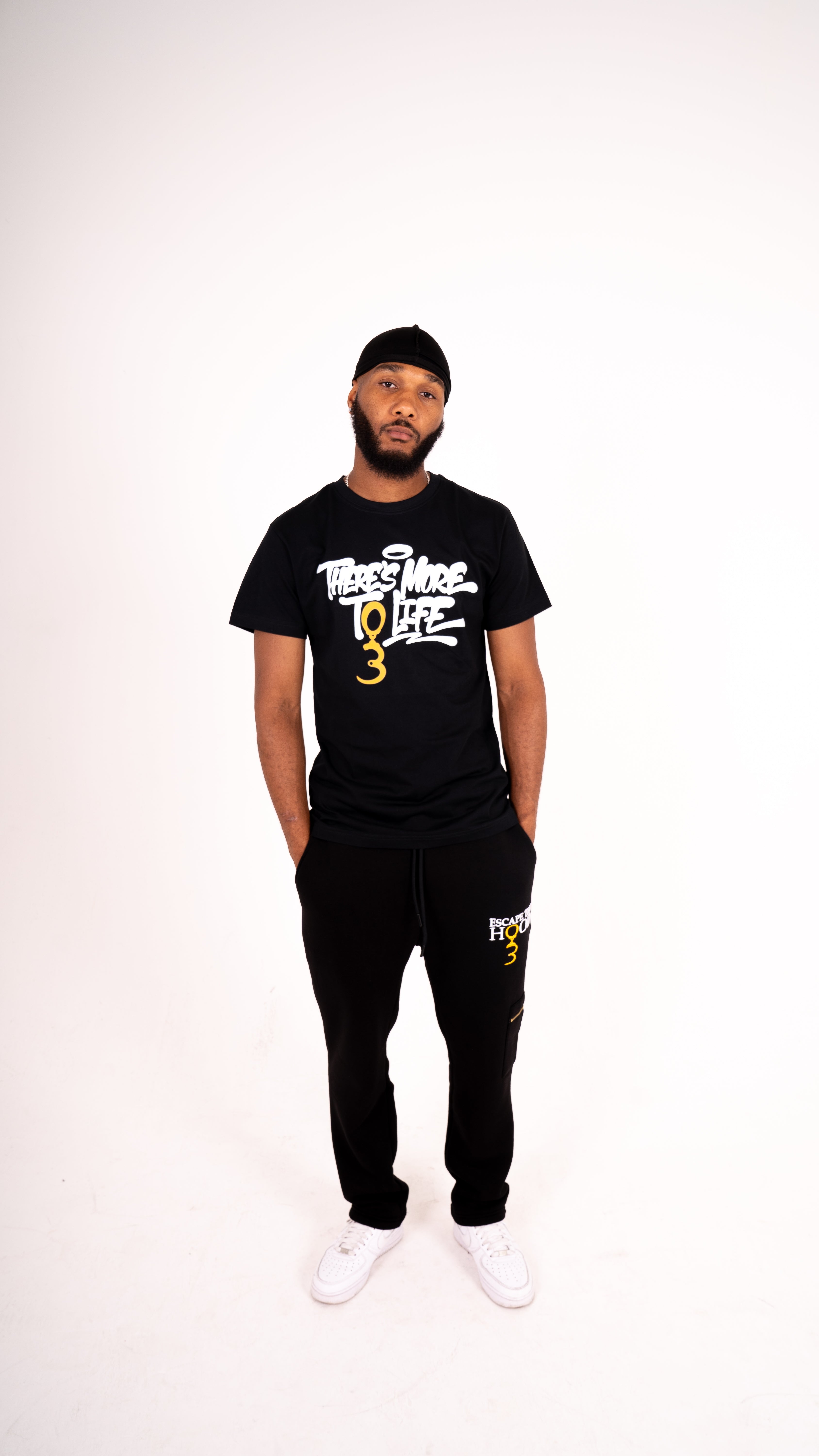 Black 'More To Life' T-Shirt