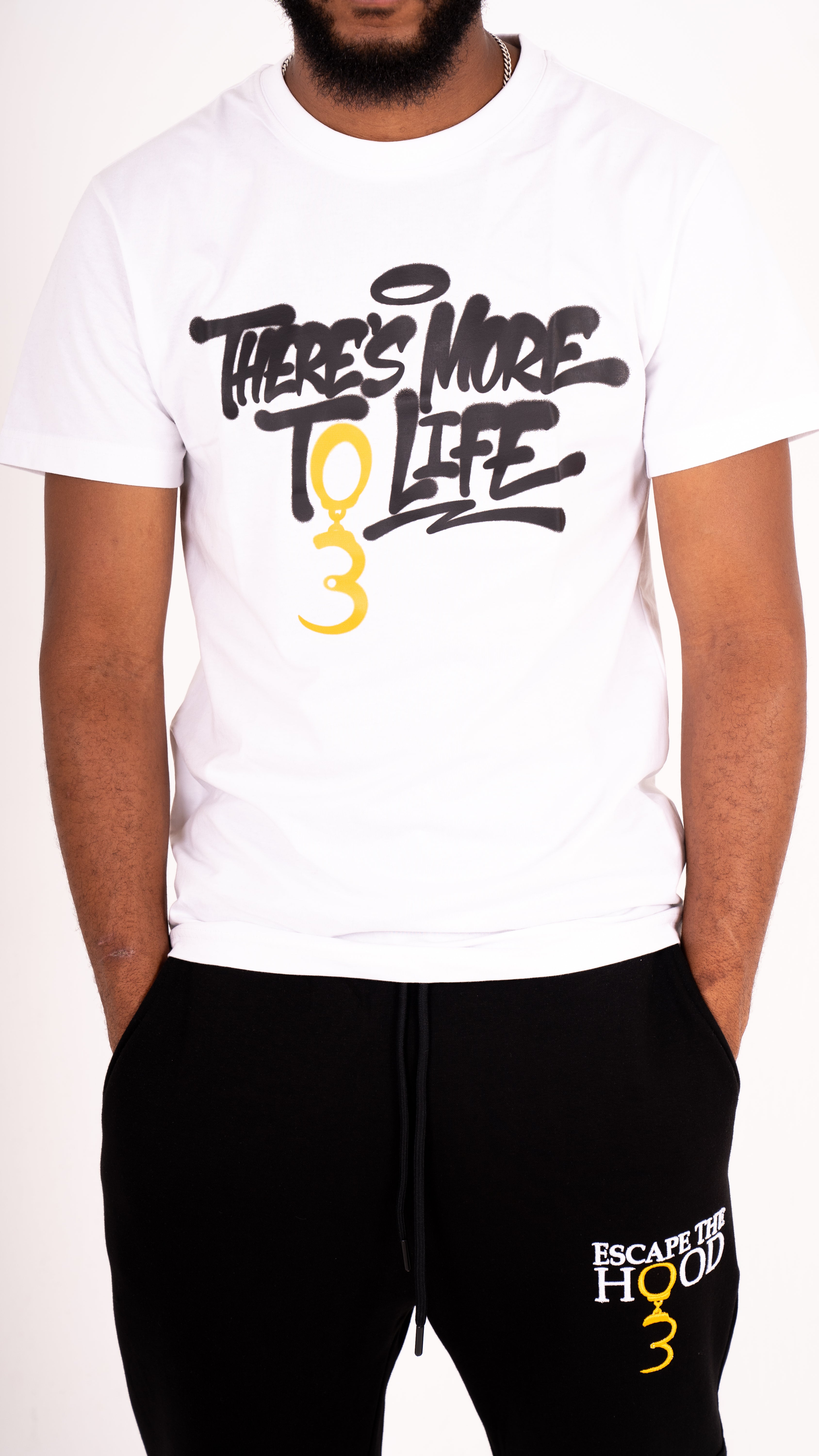 White 'More To Life' T-Shirt