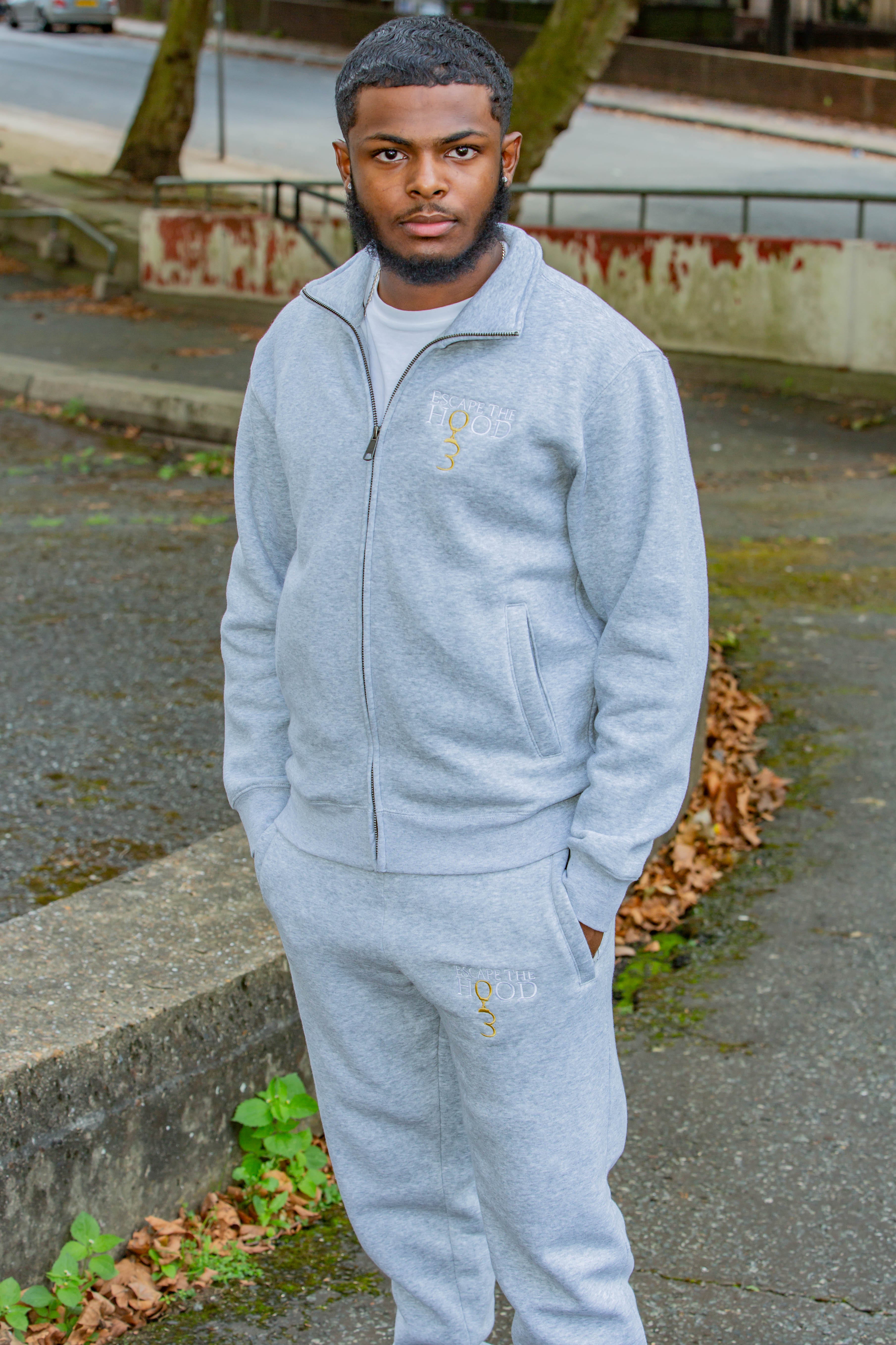 Grey "Unlock Your Potential" Tracksuit
