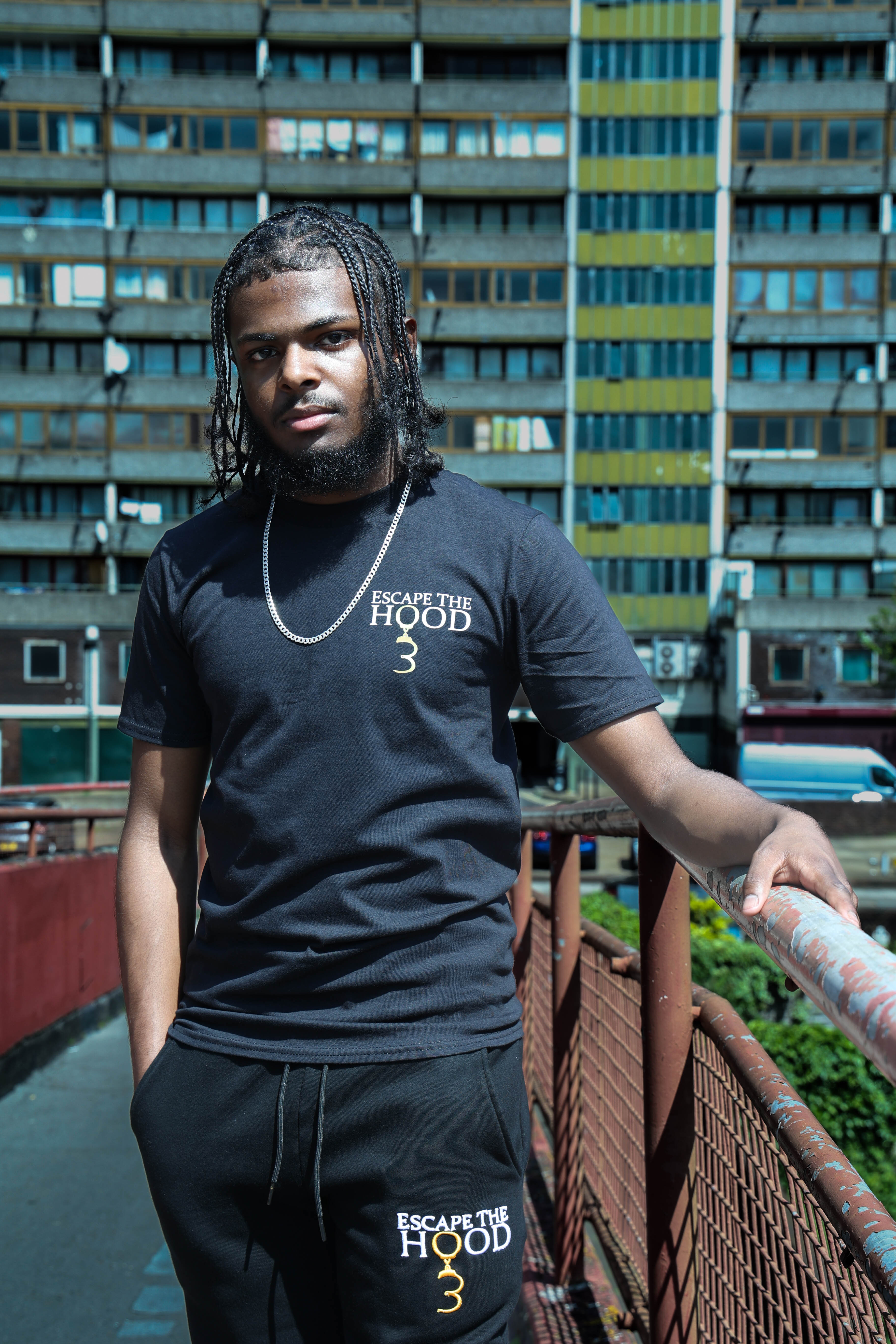 Black "Rise From Ashes" T-Shirt