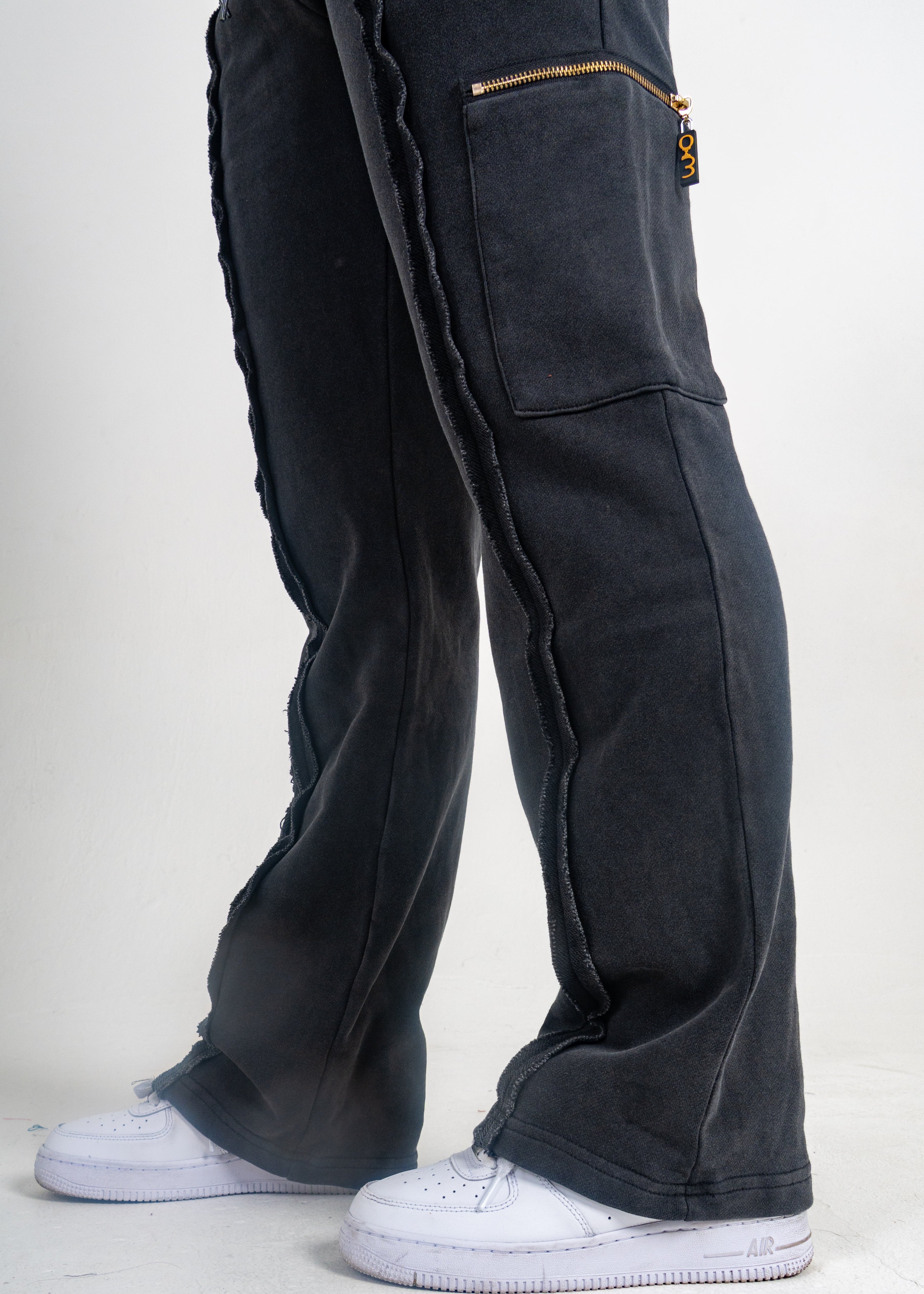 Cropped Black Breakthrough Tracksuit