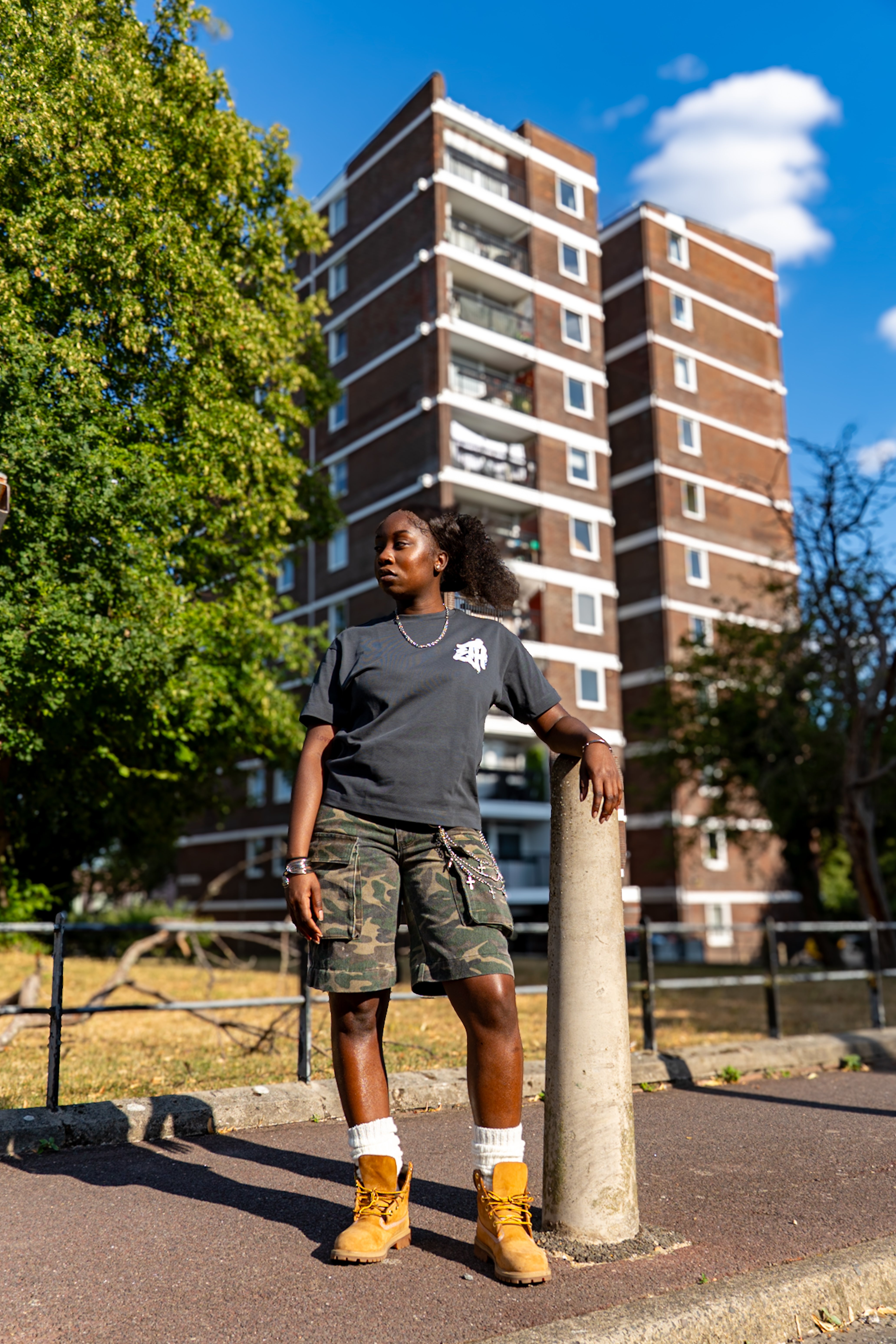 Charcoal Deep Thoughts Tee