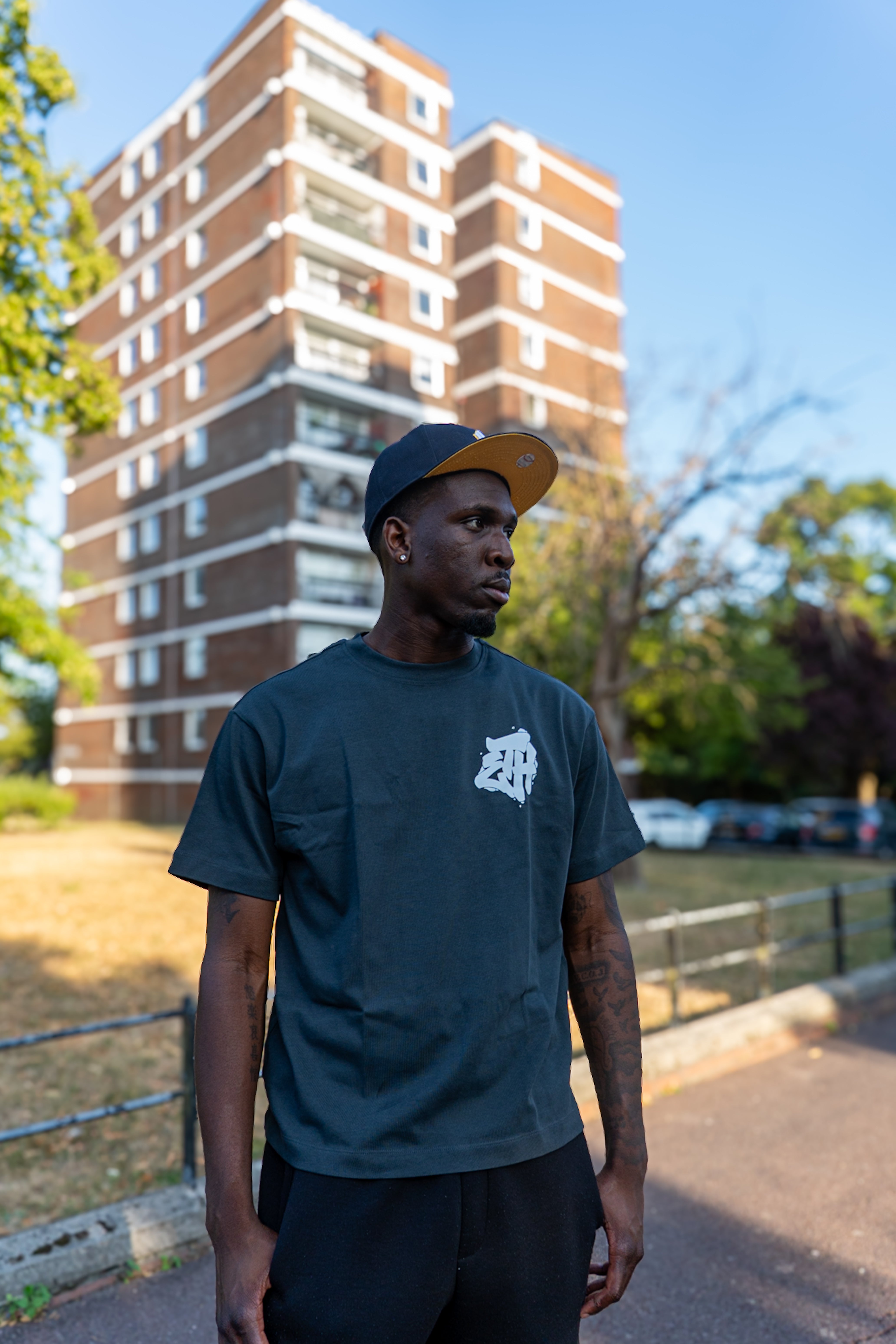 Charcoal Deep Thoughts Tee