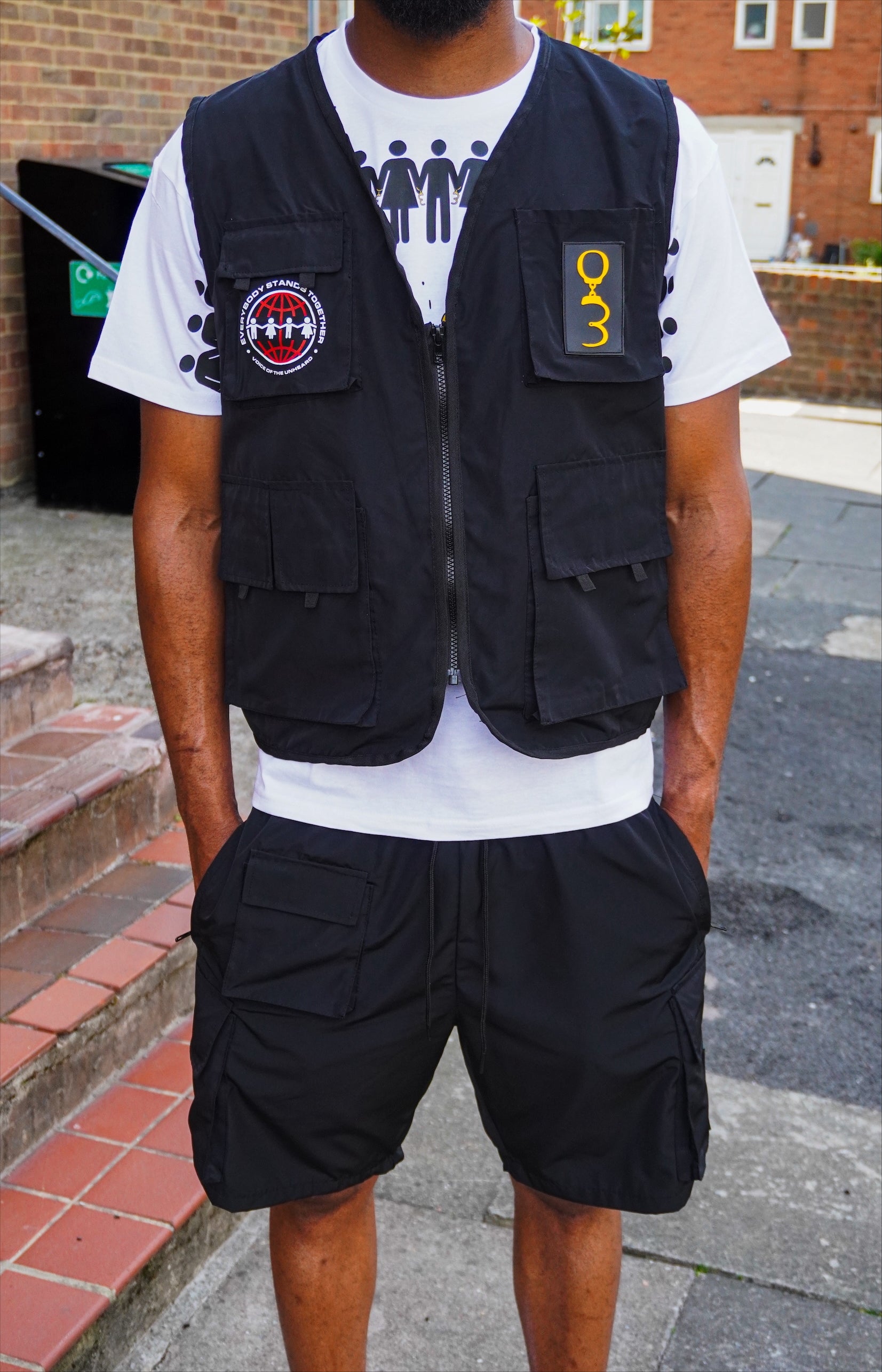ETH X EST: Nylon Cargo Short Set