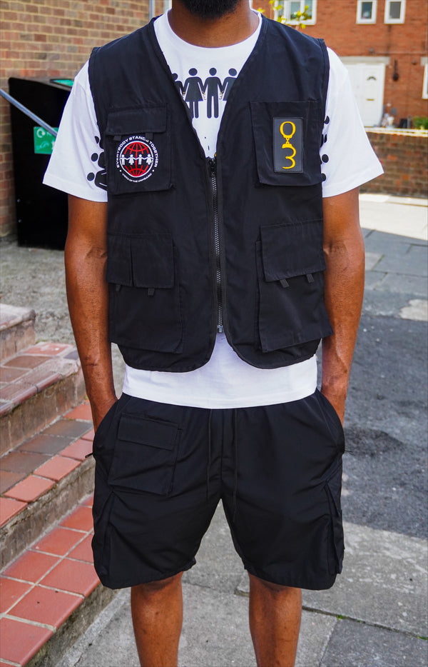 ETH X EST: Nylon Cargo Short Set (READ DESCRIPTION)