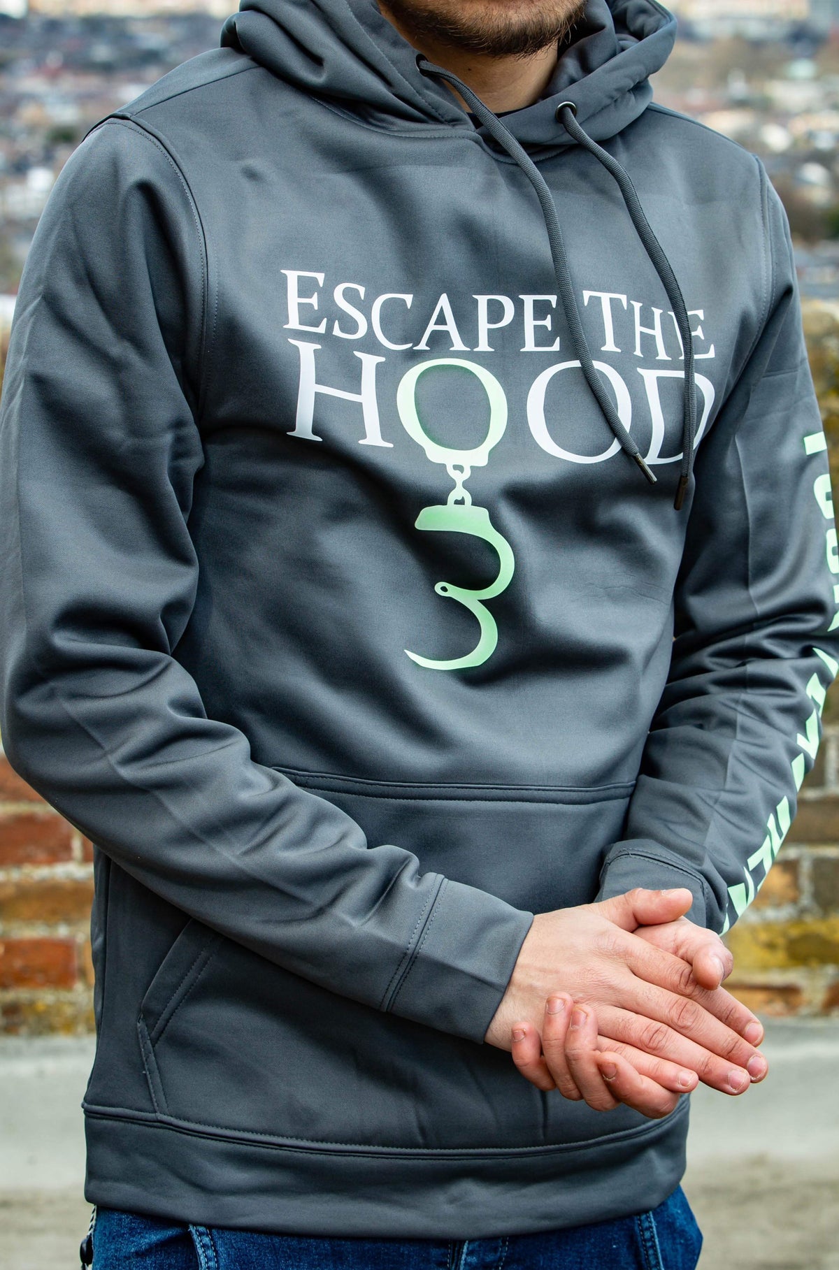 Escape the hood top 3 hoodie