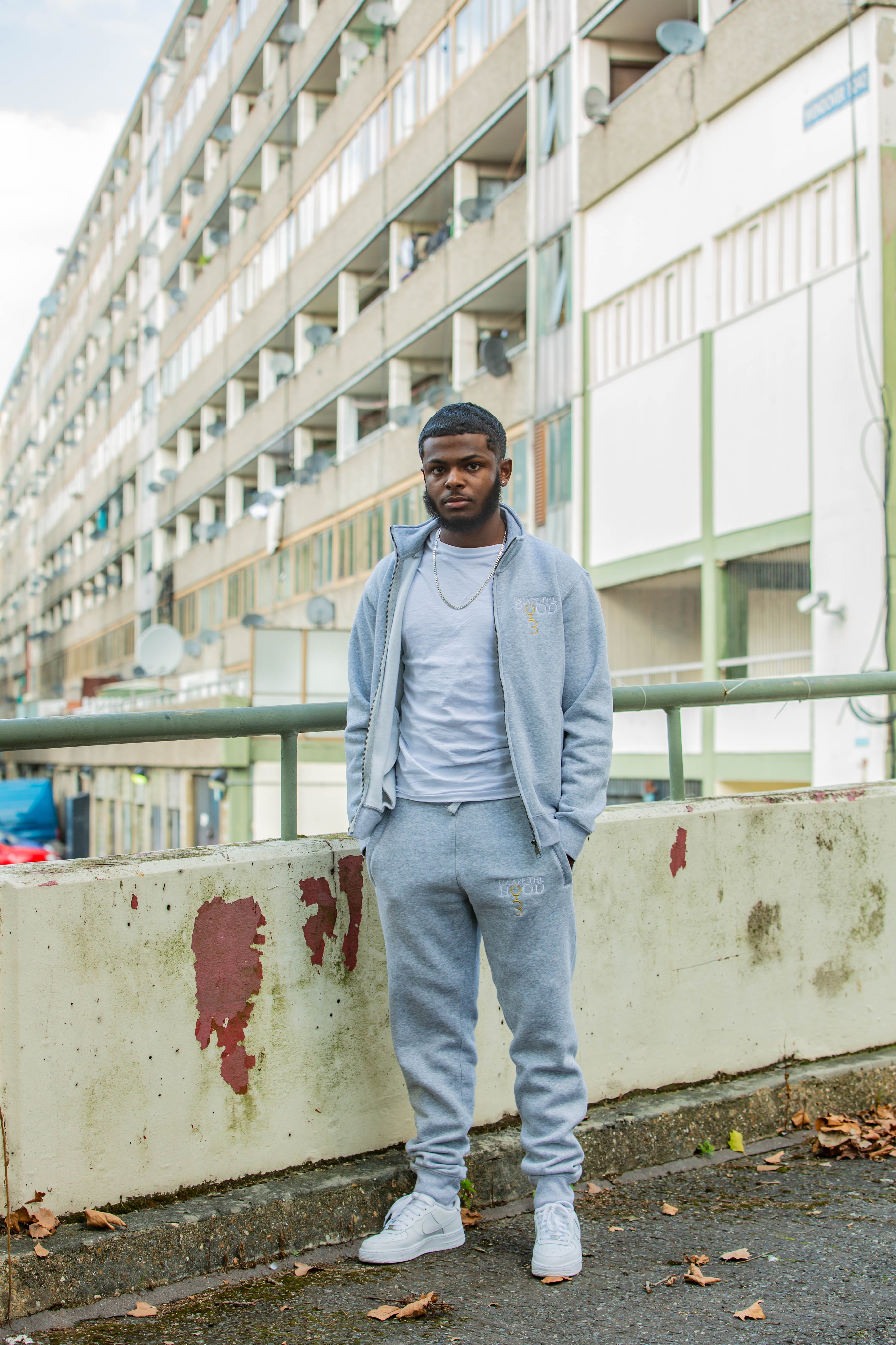 Grey "Unlock Your Potential" Tracksuit