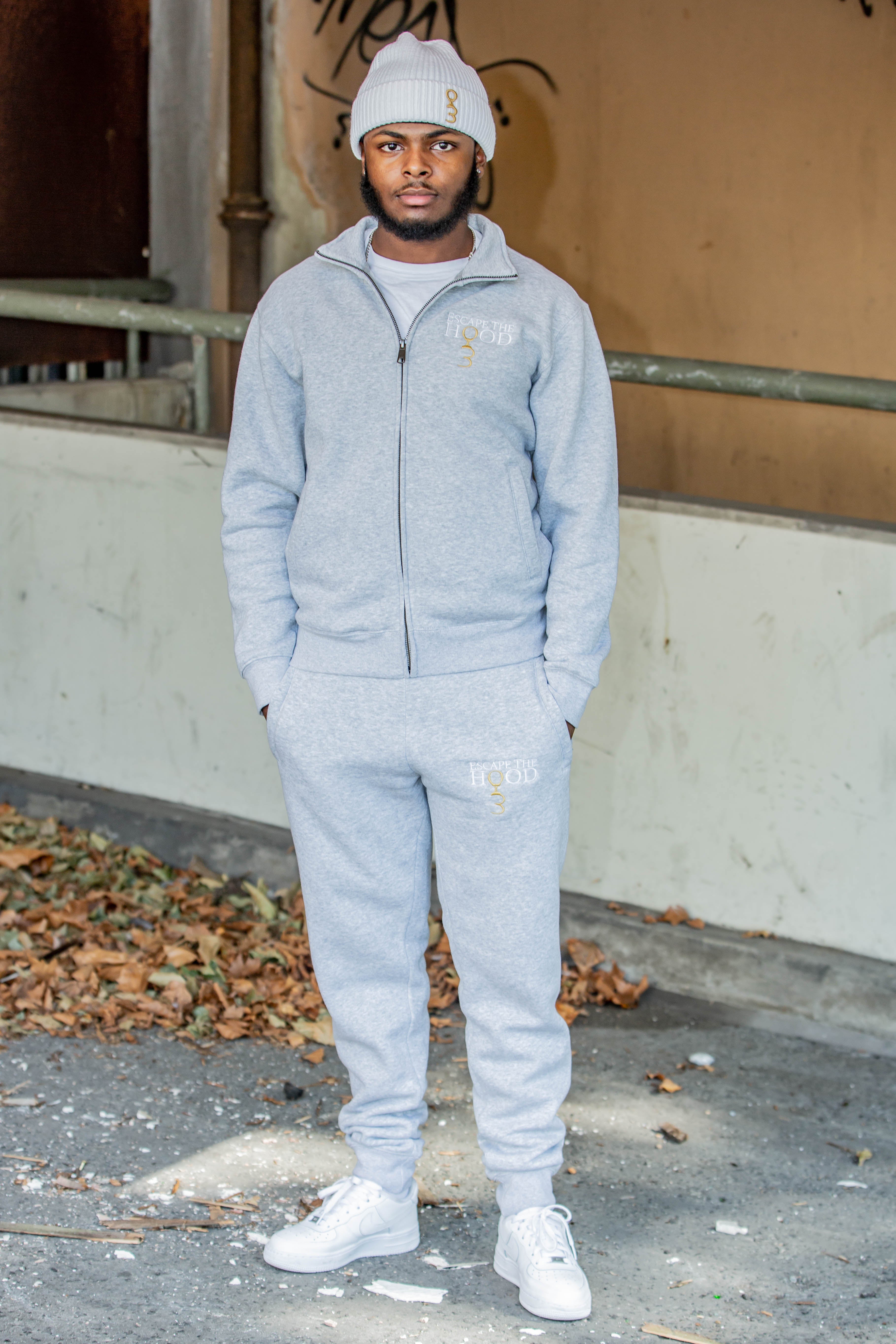 Grey "Unlock Your Potential" Tracksuit