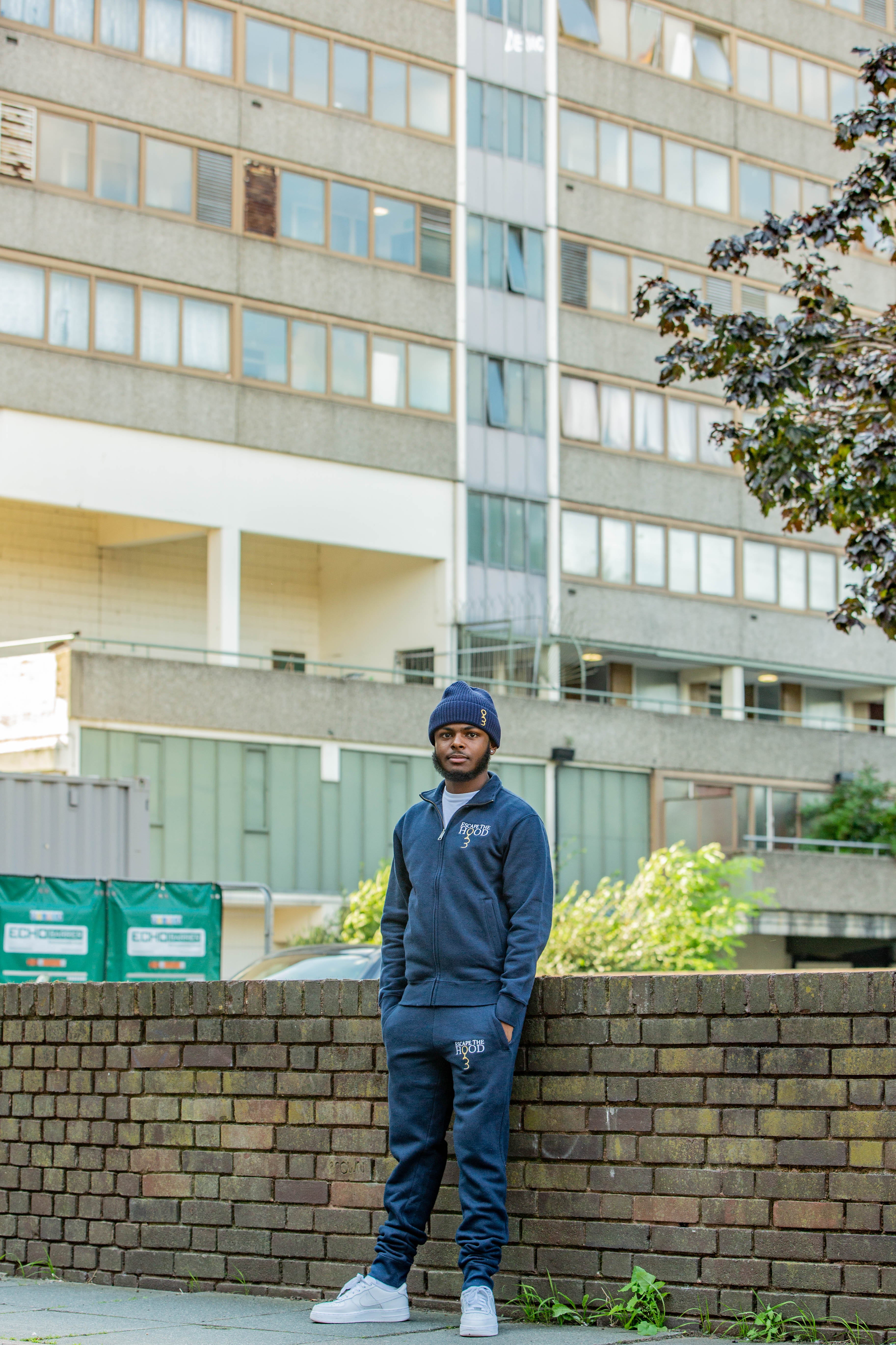 Navy "Unlock Your Potential" Tracksuit
